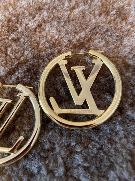 lv earrings aliexpress|Lv Logo Earrings .